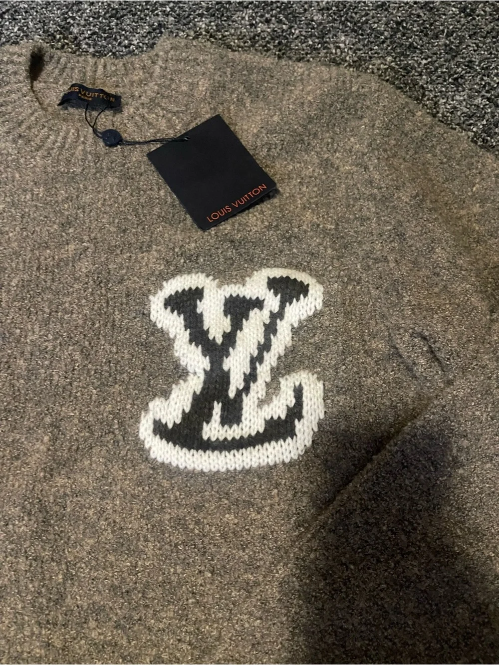 Louis Vuitton soft taupe